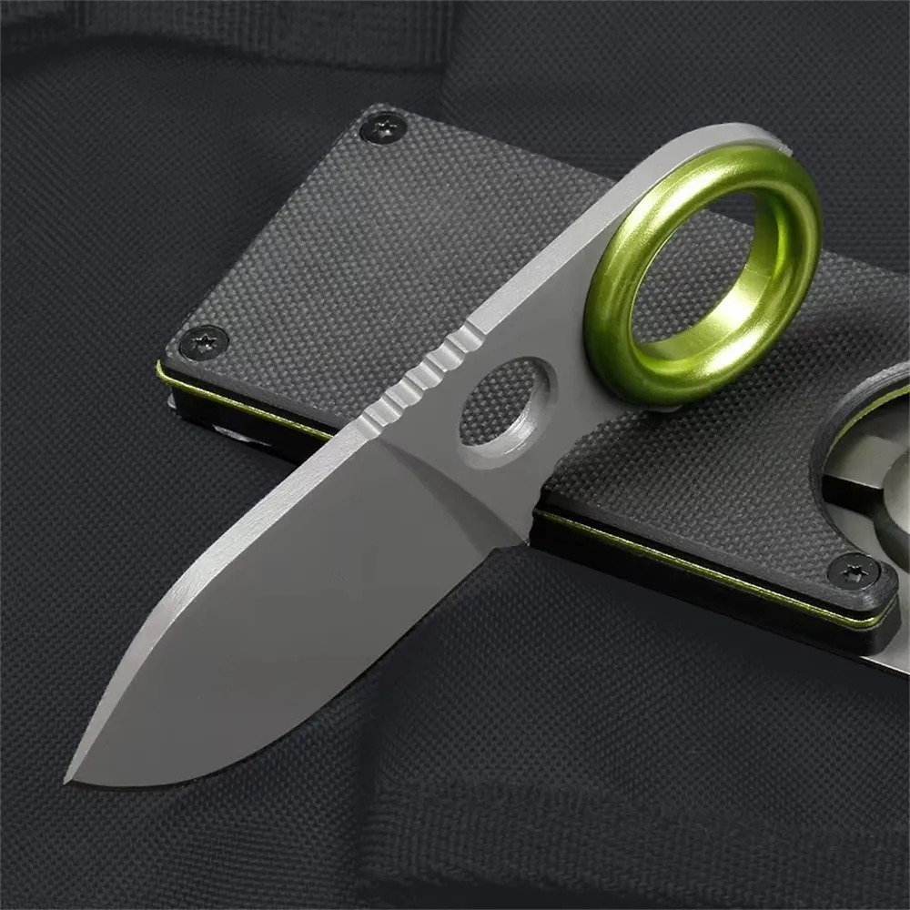 미니 링형 고정날 나이프 스테인리스 스틸 포켓 나이프  - Edc Pocket Carry Fixed Blade 리뷰 및 가격