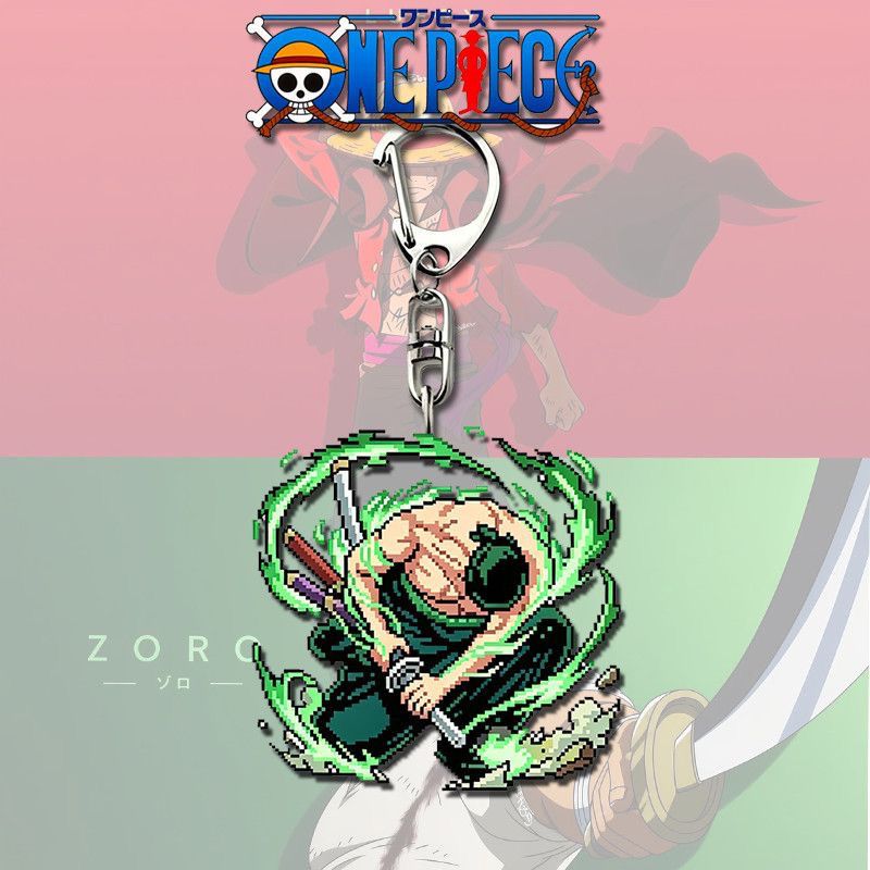 만화 원피스 루피 조로 아크릴 키체인 애니메이션 주변기 - Carabiner Keychain 리뷰 및 가격