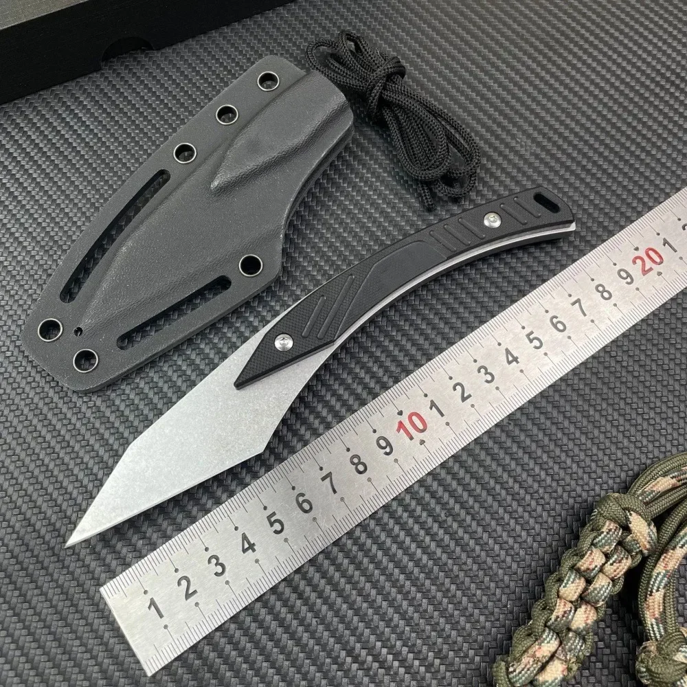 다기능 아웃도어 키리 고정날 나이프 (칼집 포함) 8C - Edc Pocket Carry Fixed Blade 리뷰 및 가격
