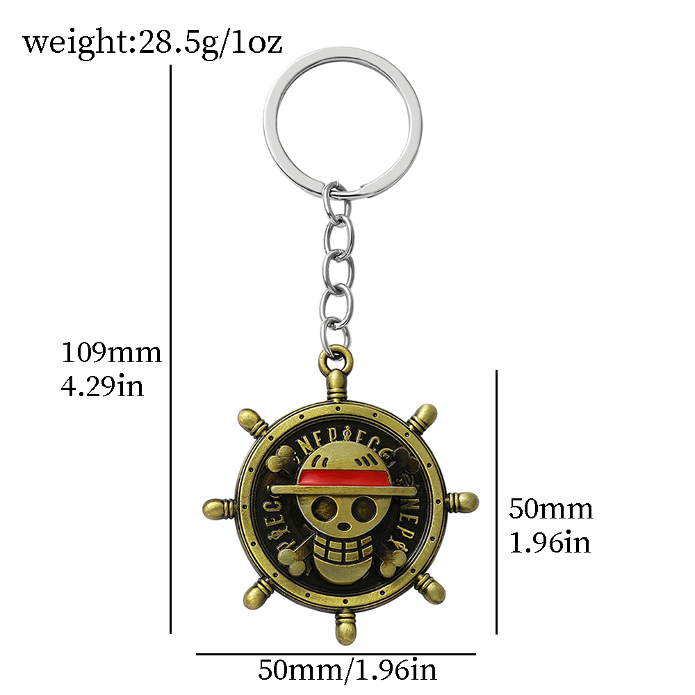 원피스 애니메이션 키체인 루피 밀짚모자 크루 회전 가능 - Carabiner Keychain 리뷰 및 가격