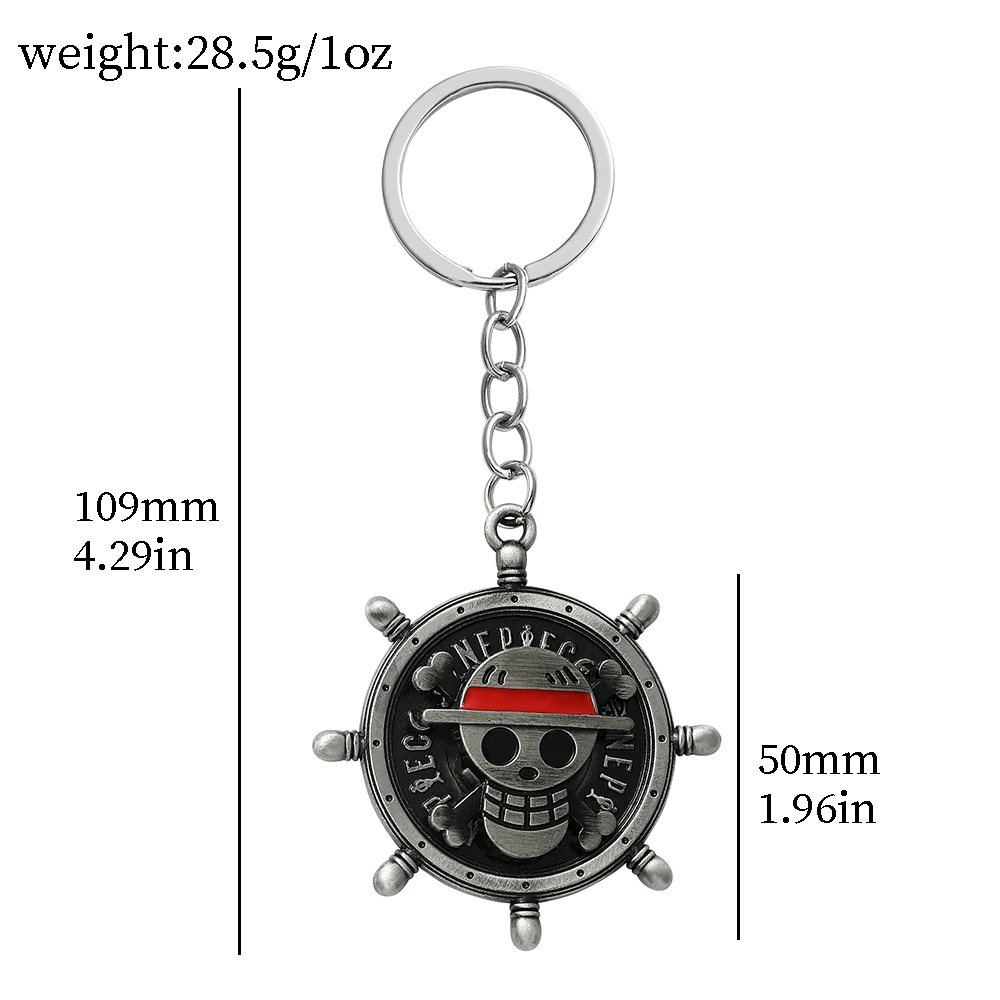원피스 애니메이션 키체인 루피 밀짚모자 크루 회전 가능 - Carabiner Keychain 리뷰 및 가격