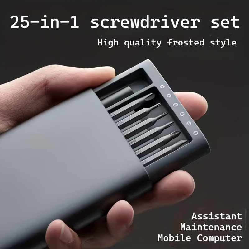25-in-1 자석식 정밀 드라이버 세트 – 일자형 및 - Micro Screwdriver Kit 리뷰 및 가격