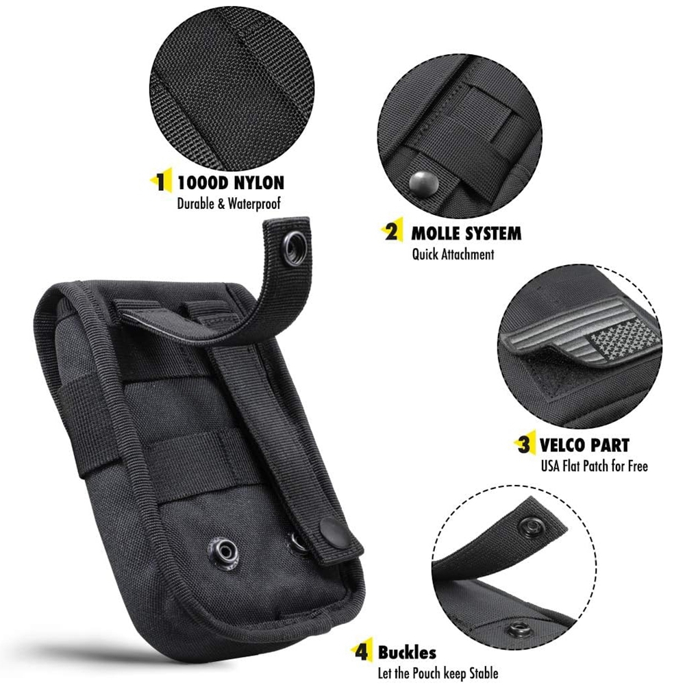 전술용 폰 파우치 몰리, 스마트폰 홀스터 가방 EDC  - Edc Carry Card 리뷰 및 가격