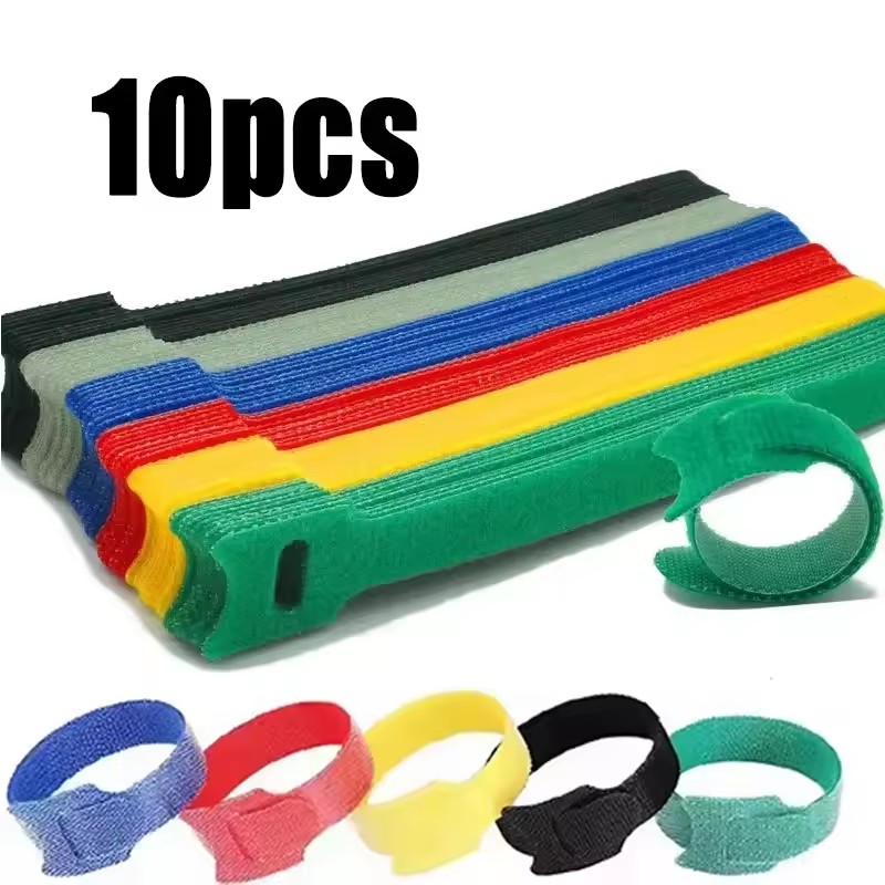 10-50Pcs 다목적 패스너 케이블 스트랩 테이프 타 - Gear Tie Reusable 리뷰 및 가격