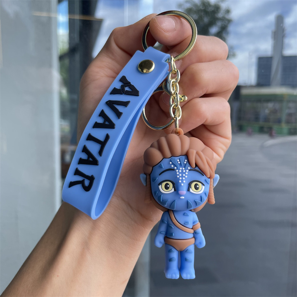 창의적인 아바타 제이크 설리 네이티리 키체인 3D 실리 - Carabiner Keychain 리뷰 및 가격