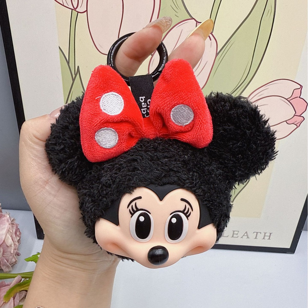 미키 미니 봉제 인형 키체인 귀여운 비닐 피규어 수집용 - Carabiner Keychain 리뷰 및 가격