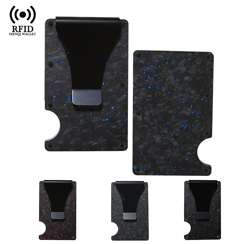남성용 RFID 차단 지갑 금속 카드 홀더 슬림 신용  - Edc Carry Card 리뷰 및 가격