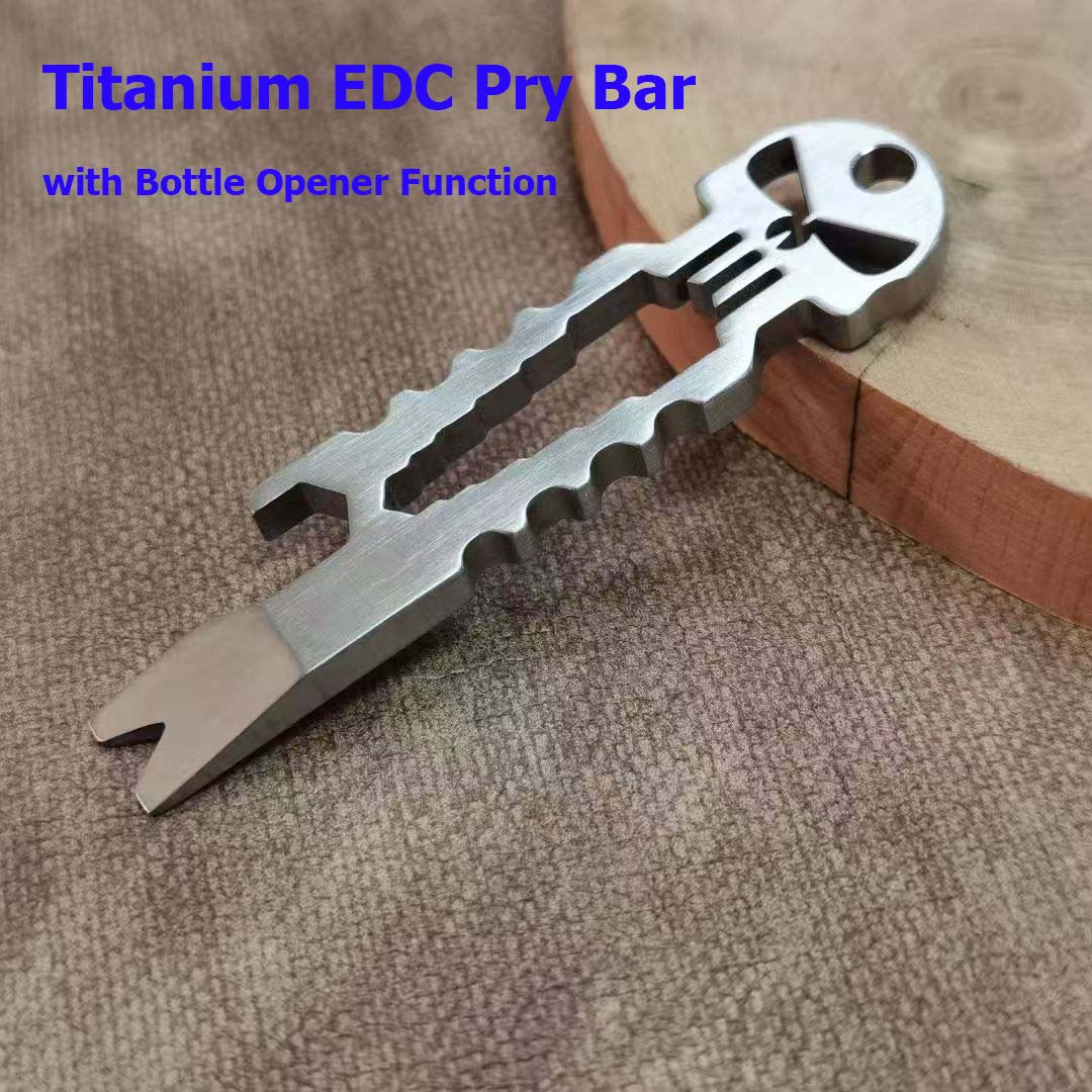 고객 맞춤형 레이저 각인 로고 8가지 기능이 하나로 통 - Titanium Pry Bar 리뷰 및 가격