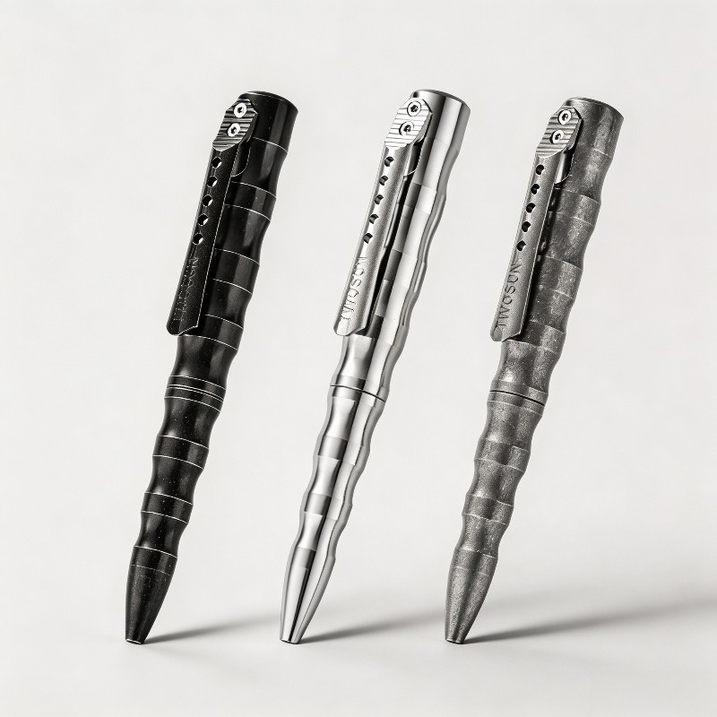 티타늄 합금 소재의 전술용 펜, 금속 재질의 필기 및  - Edc Carry Pen 리뷰 및 가격
