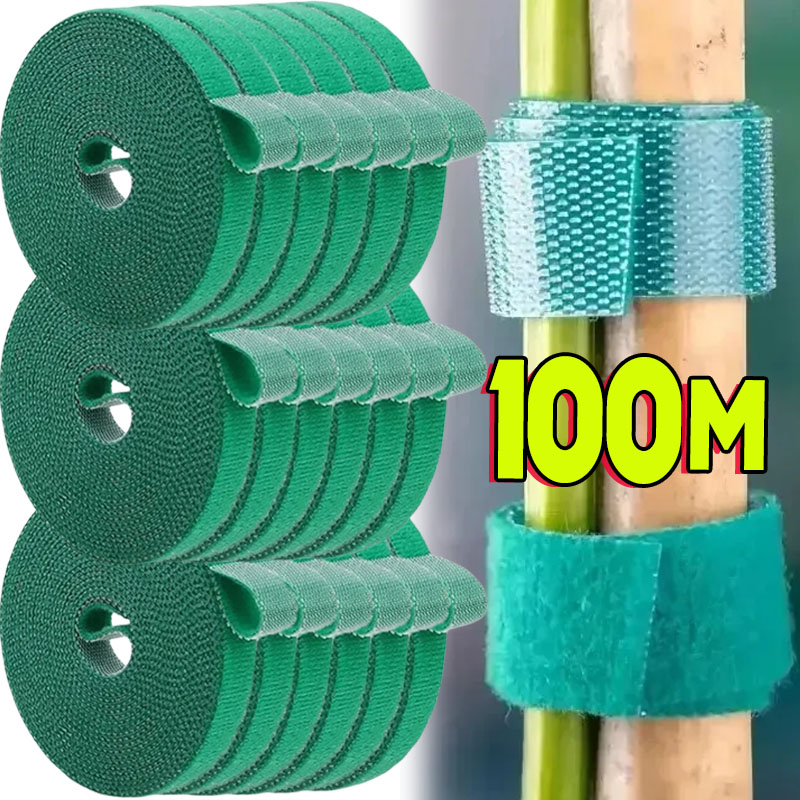 1/100M 조정 가능한 자체 접착 식물 나일론 케이블 - Gear Tie Reusable 리뷰 및 가격