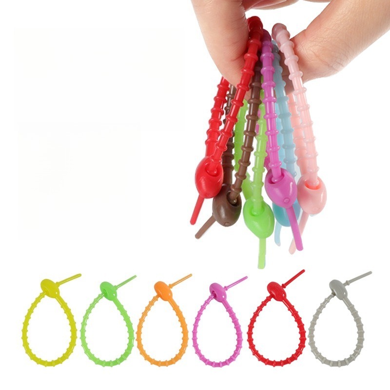 랜덤 컬러 5개 다기능 실리콘 바인딩 스트랩 DIY 공 - Cable Winder Keychain 리뷰 및 가격
