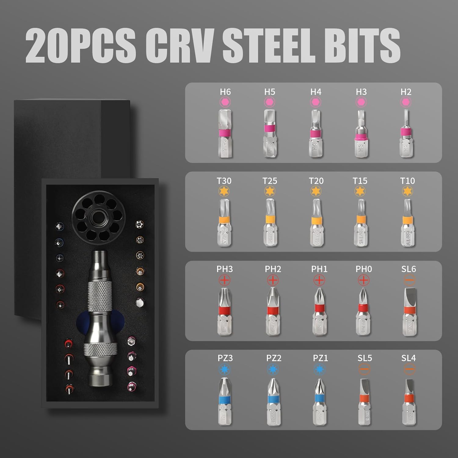 유니버설 22-in-1 정밀 드라이버 비트 세트(360 - Micro Screwdriver Kit 리뷰 및 가격