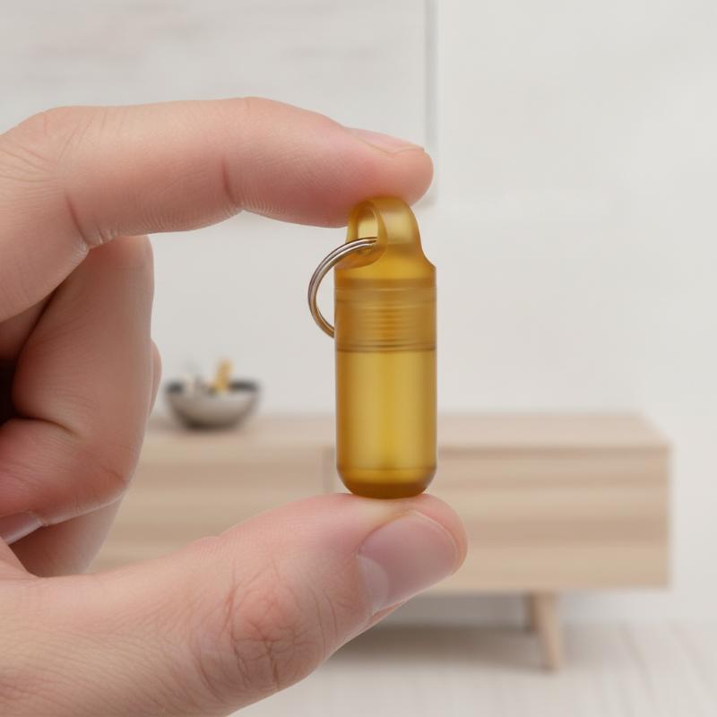 작은 PEI 알약병 다기능 보관 상자 일상 휴대 및 야 - Edc Pill Carry 리뷰 및 가격